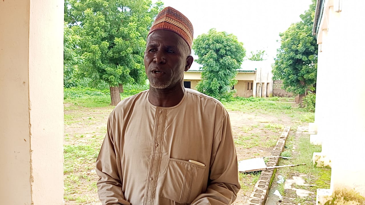 Mohammed Abubakar, ward head, Sanakur community