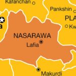 Nasarawa state on the Nigerian Map