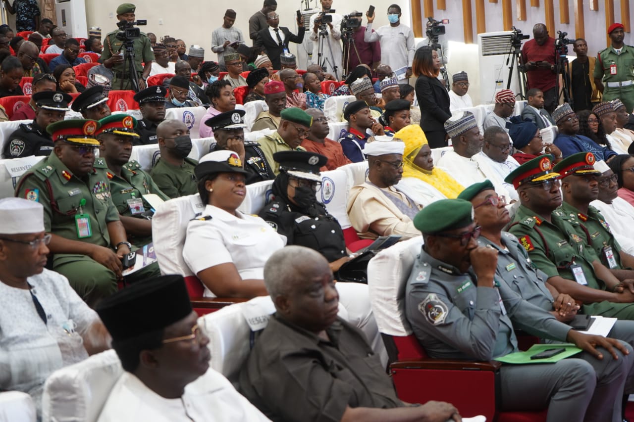 Participants at the ICPC national dialogue on insecurity