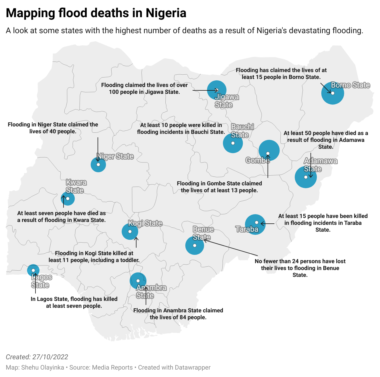 Mapping flood deaths