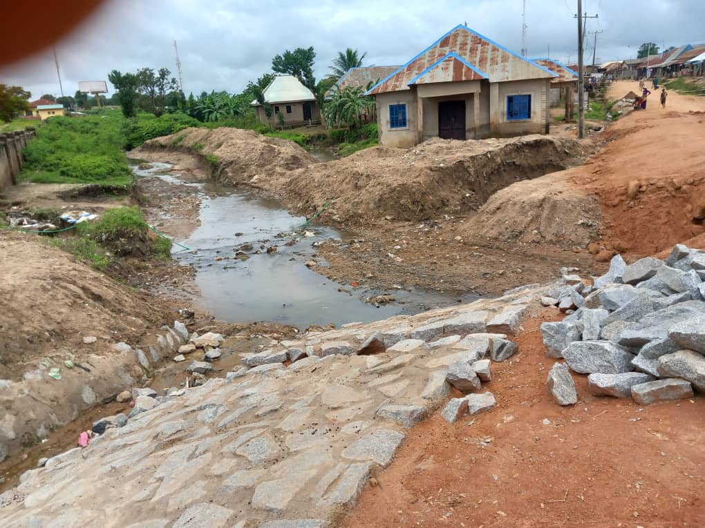 State of drainage on Giri town road in Gwagwalada