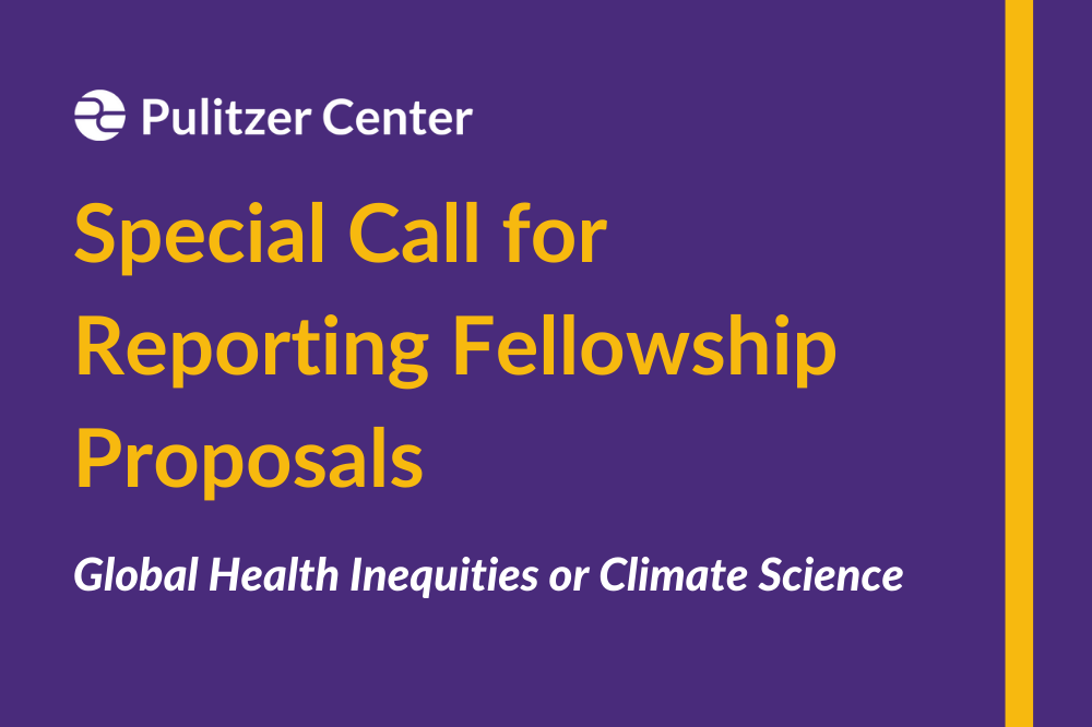 Special Call for Reporting Fellowship Proposals health climate