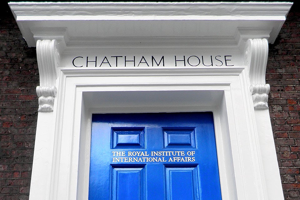 Chatham House, London.