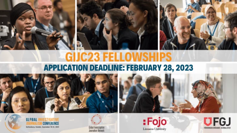 Global Investigative Journalism Network offers fellowship