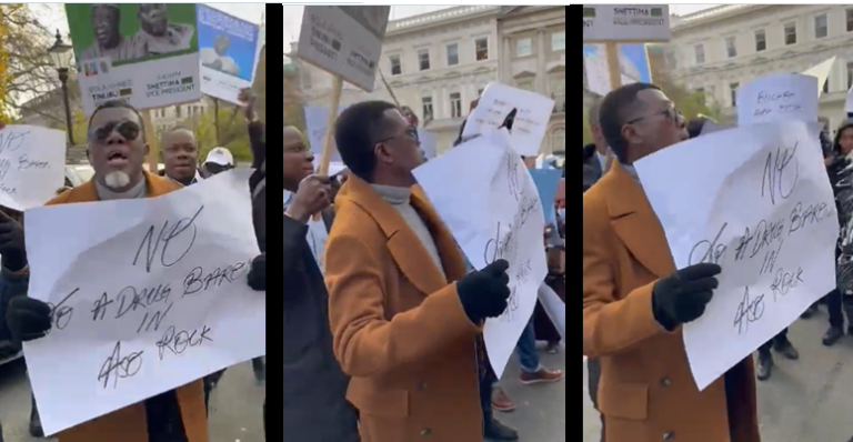 Video does not show Reno Omokri campaigning in support of Tinubu at Chatham House