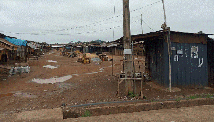  Abakiliki market, Ebonyi State, on a sit-at-home day Source: BusinessDay 