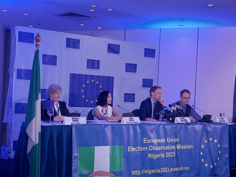 EU observer mission faults INEC, speaks about visa ban on election offenders