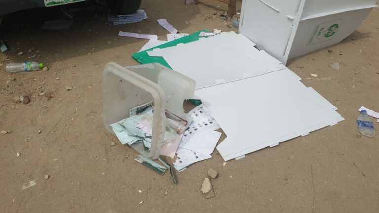 VIDEO: Hoodlums disrupt voting process in Gwagwalada