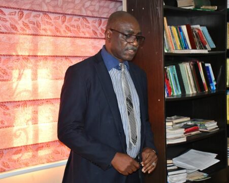 Paul Eshimomoh, legal practitioner based in Abuja Photo credit: The ICIR / Sadiq Aliyu