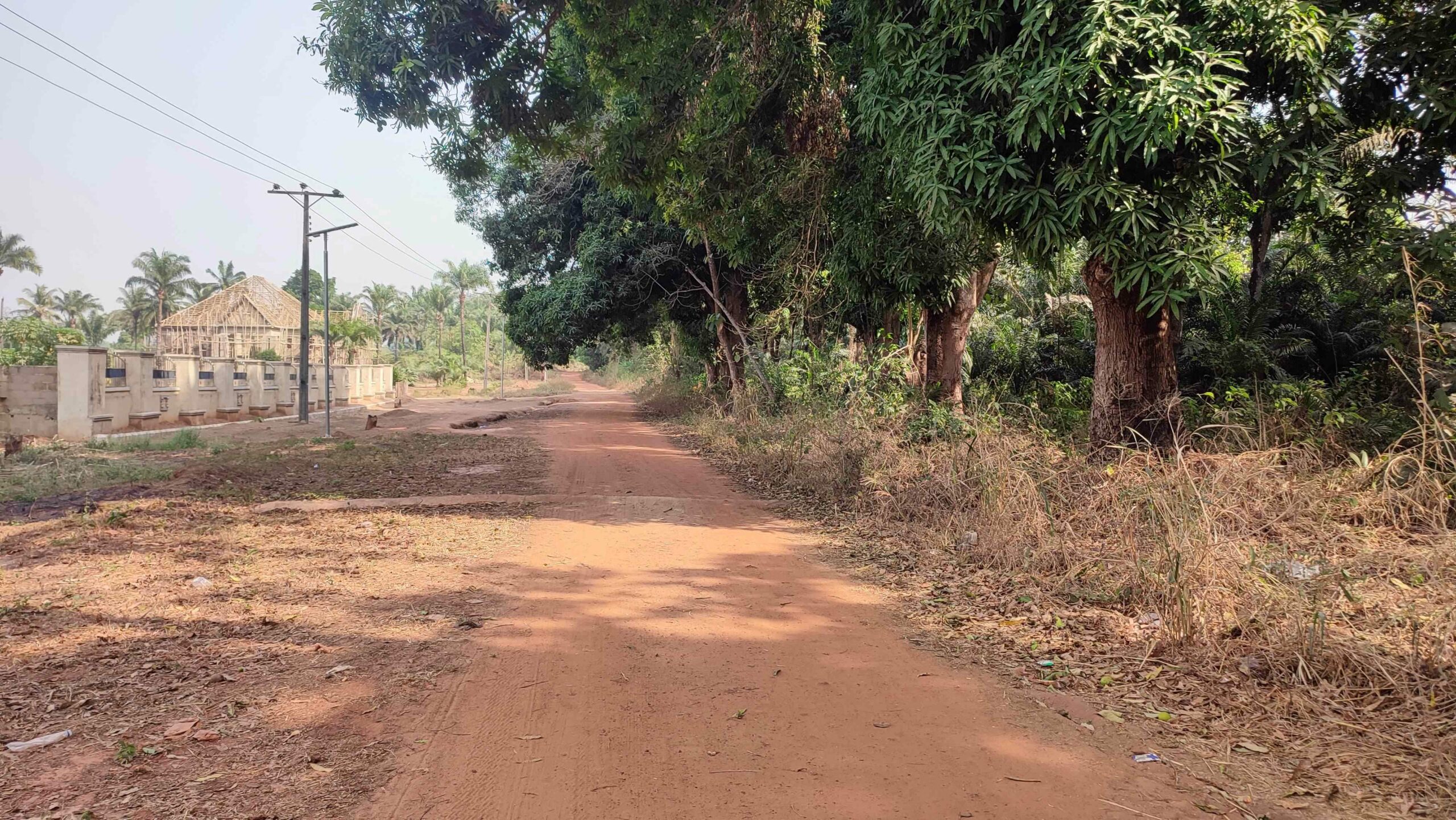 Road leading to Oruku