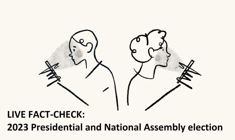 LIVE FACT-CHECK : 2023 Presidential and National Assembly election