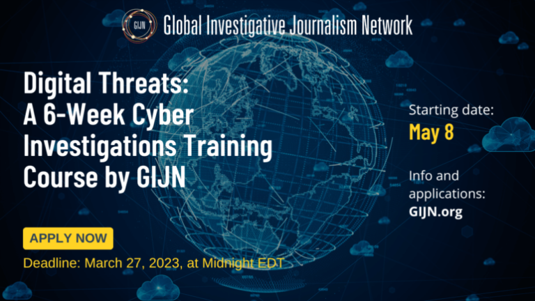 GIJN offers cyber investigations training course