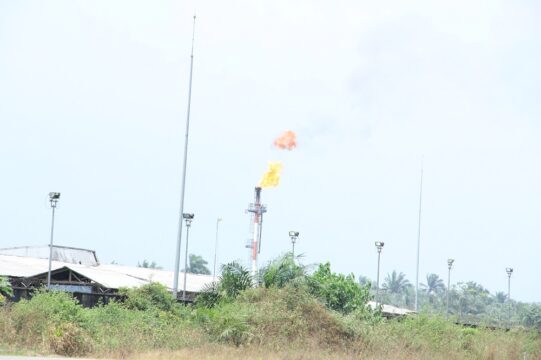 Gas Flaring Point in Edo, Esit Eket