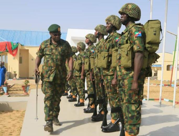 File Photo: Troops of the Nigerian Army / Credit : Nigerian Army Headquarters