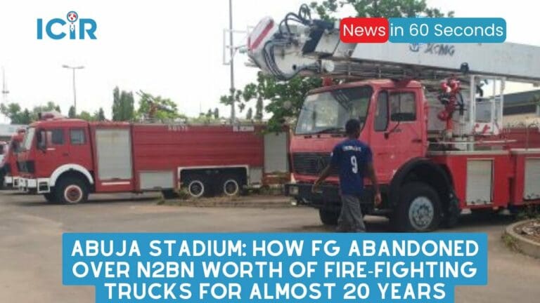 Abuja Stadium: How FG abandoned over N2bn worth of fire-fighting trucks for almost 20 years
