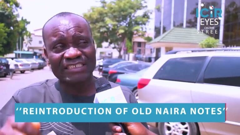 Reintroduction of old naira notes