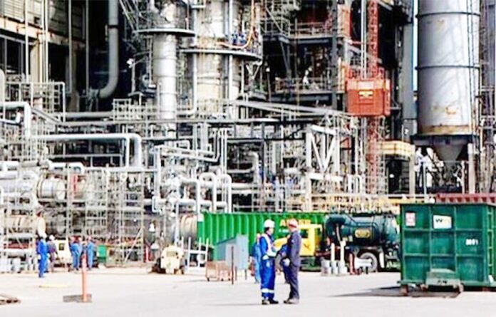 Dangote Refinery in Ibeju Lekki Lagos.