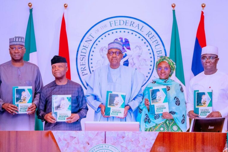 Buhari launches Nigeria Agenda 2050 before jetting out for King Charles’ coronation