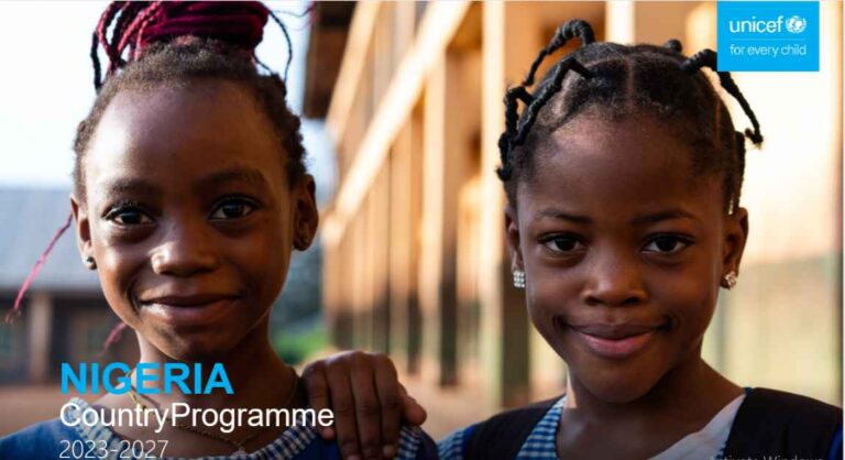 UNICEF sets new four-year targets for Nigeria
