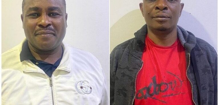 Two businessmen excrete 193 pellets of cocaine in NDLEA custody