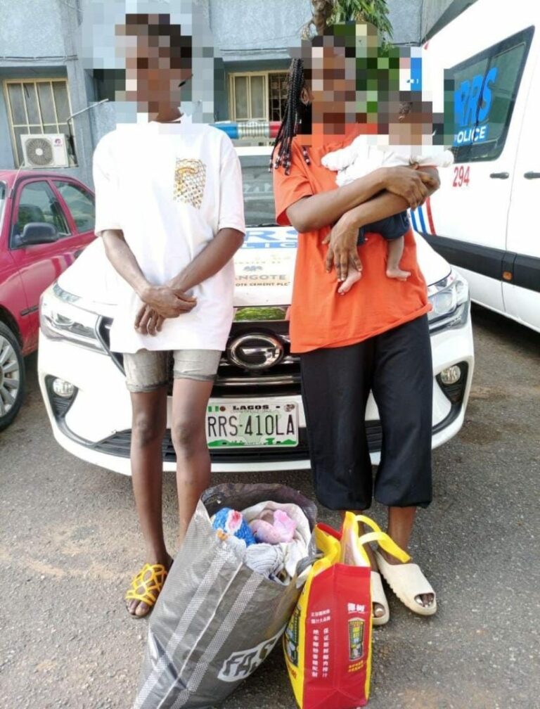 Two women arrested for attempting to sell baby in Lagos