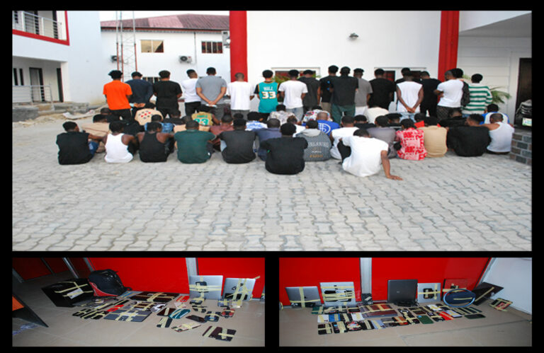 EFCC arrests 56 persons for alleged internet fraud  in Port Harcourt