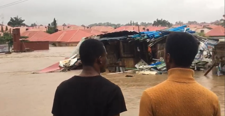 Timeline of flooding in Abuja Trademore estate