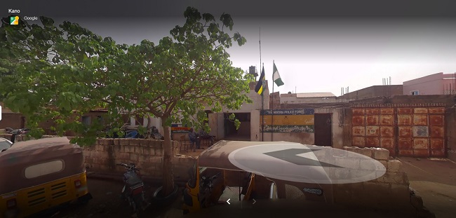 Rijiyar Zaki Divisional Police station in Kano. Photo Credit Google Map