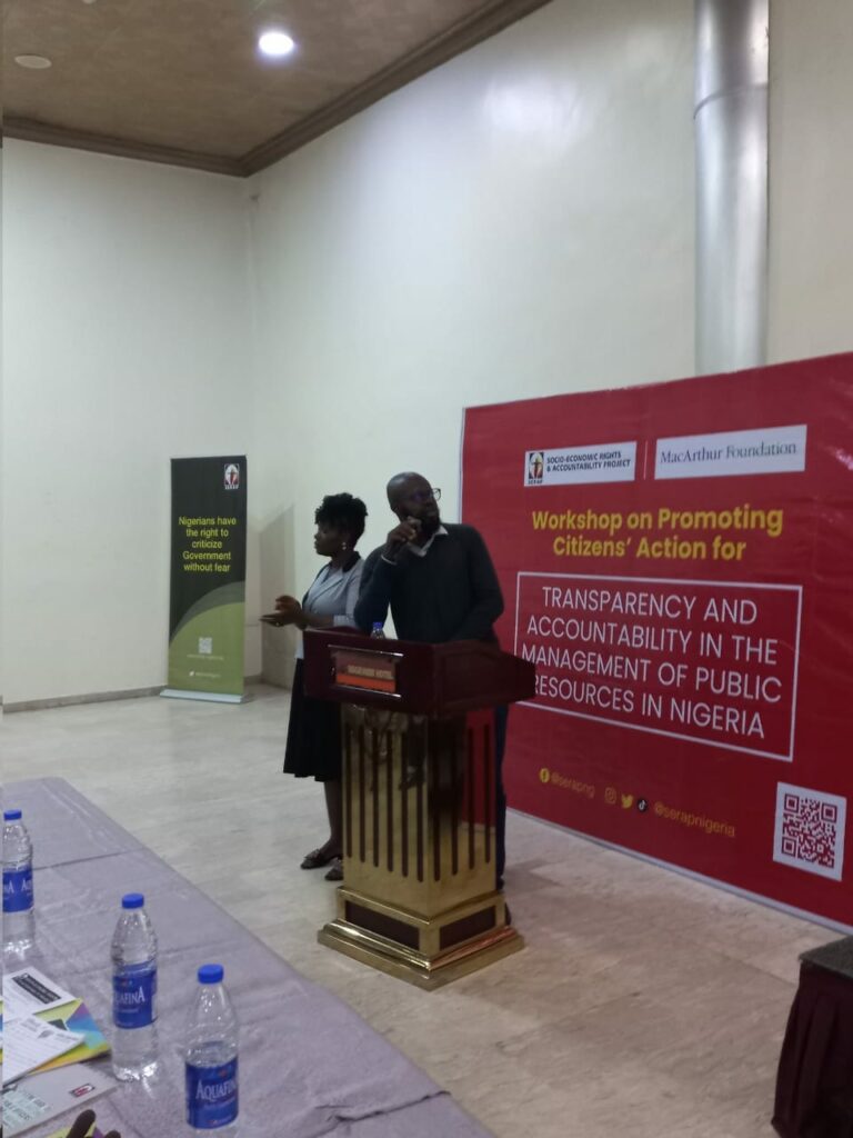 SERAP urges Nigerians to participate in procurement process