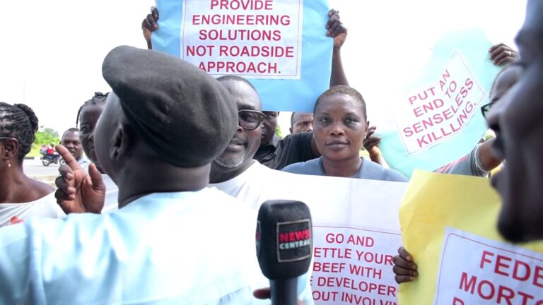 Trademore residents protest against planned demolition of estate