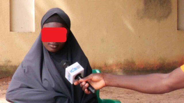Amina Idris, one of the girls forced into marriage in Niger State. Photo credit: The ICIR