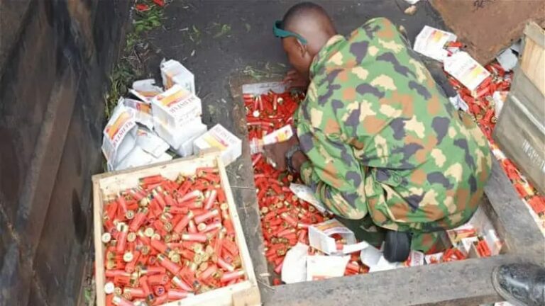 Insecurity: Army intercepts truckload of ammunition heading for Anambra