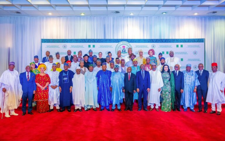 ‘I will hold you to account,’ Tinubu warns newly inaugurated ministers