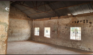 A dilapidated classroom in GSS Ajingi