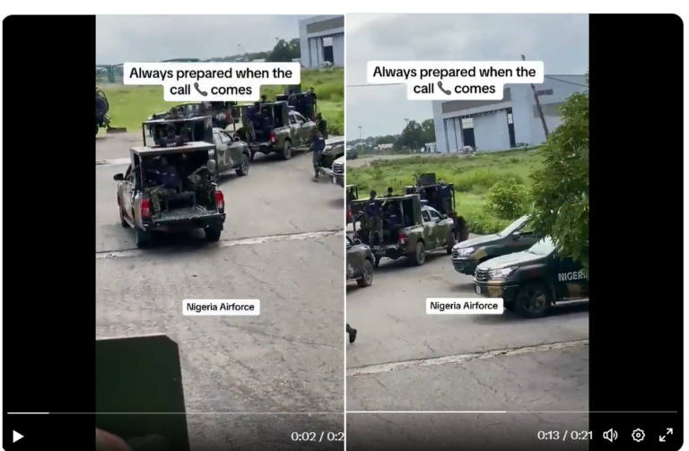 Video does not show Nigerian army ready to attack Niger Republic