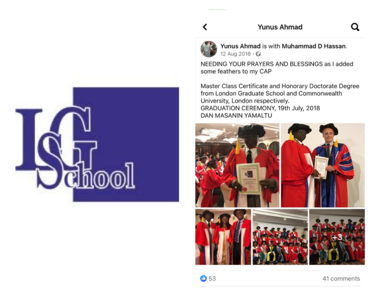 [EXCLUSIVE] London Graduate School: The ‘Degree Mill’ selling fake honorary doctorate to Africans