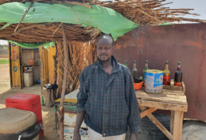 Sulaiman Ilyasu, a trader in Panisau Kofar Kudu. PC: Lukman Abdulmalik
