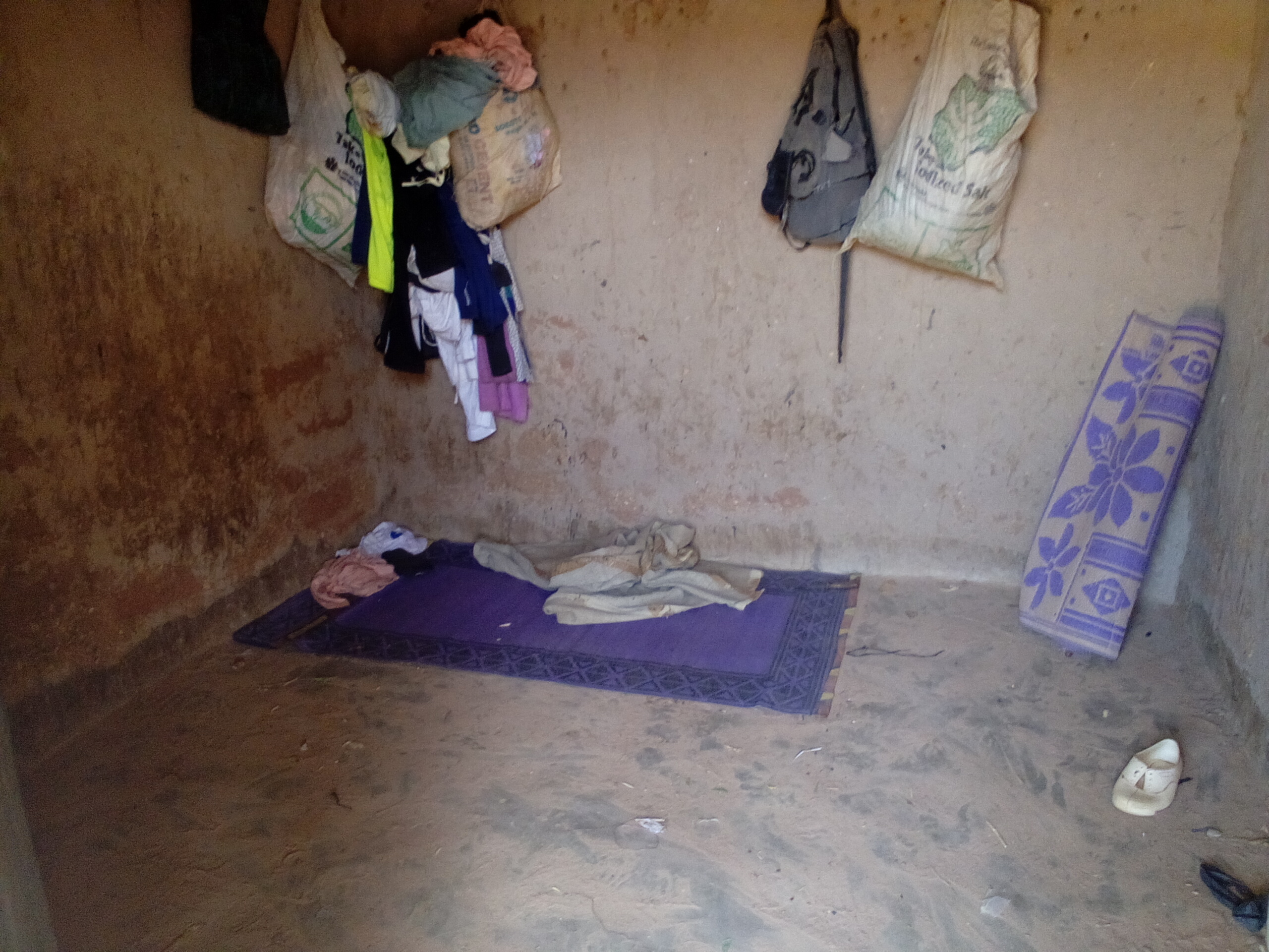 A room where Almajiris sleep in Dambam (Credit: Yawale Adamu)
