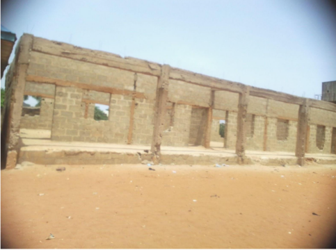 Abandoned UBEC Project at GGDSS Arkilla, Sokoto. Credit: Adulwasiu Olokooba

