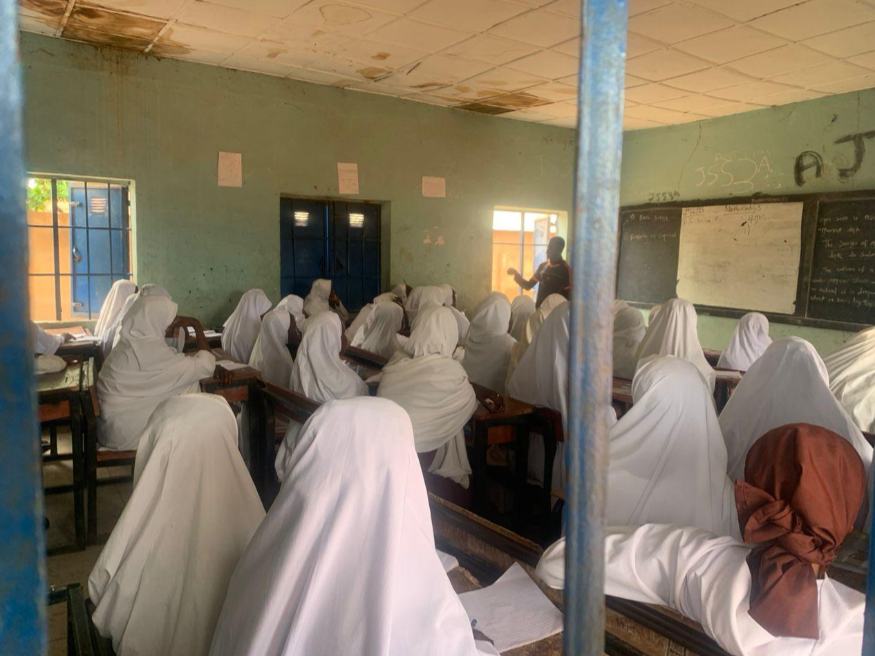 Asm’au’s class at GGDSS Arkilla, Sokoto. Credit: Adulwasiu Olokooba
