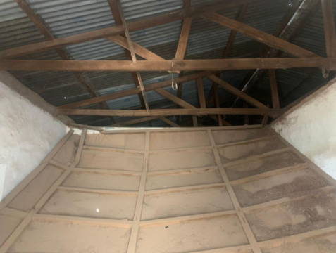 Fallen Roof At Sokoto State Ministry of Works Corpers’ Lodge. Credit: Abdulwasiu Olokooba 

