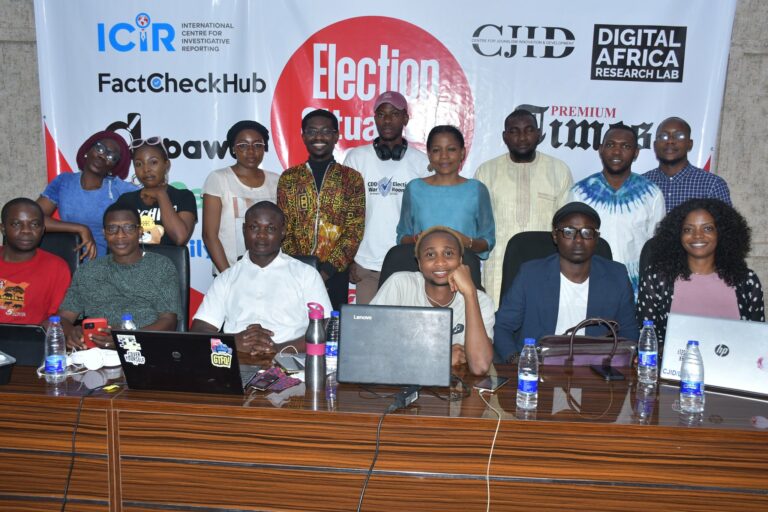 “We can’t do this alone”: Nigerian fact-checkers teamed up to debunk politicians’ false claims at this year’s election
