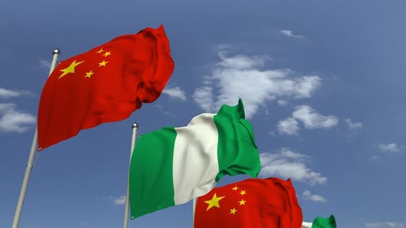 Nigeria and China flag