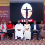 Some of the participants at the SERAP's meeting on Promoting Transparency and Accountability in the Use of Public Funds in Nigeria with a Focus on the Niger Delta, which held in Lagos on Wednesday, September 20, 2023.
