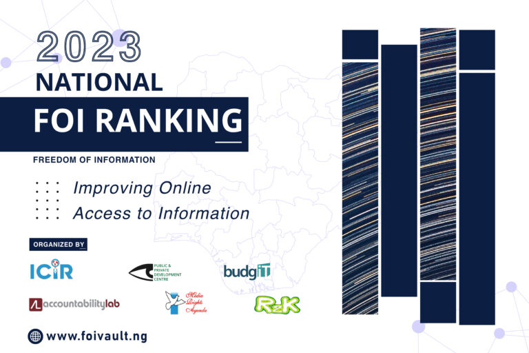 ICRC, NIPC, NOA top 2023 FOI ranking