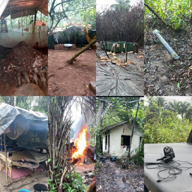 Troops recover arms from IPOB in Anambra, raid illegal refinery in Imo
