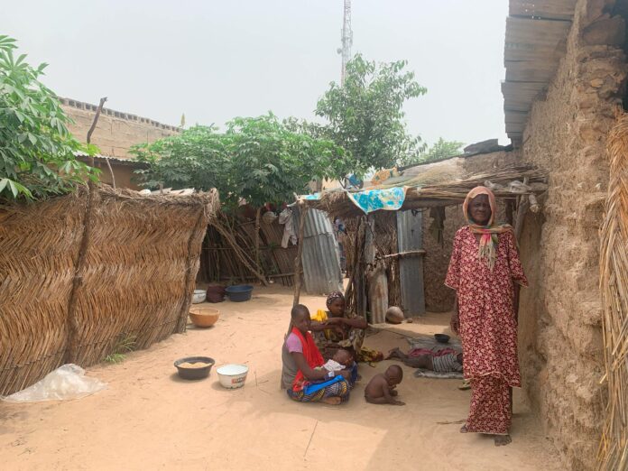 An IDP returnee family in Alajiri
