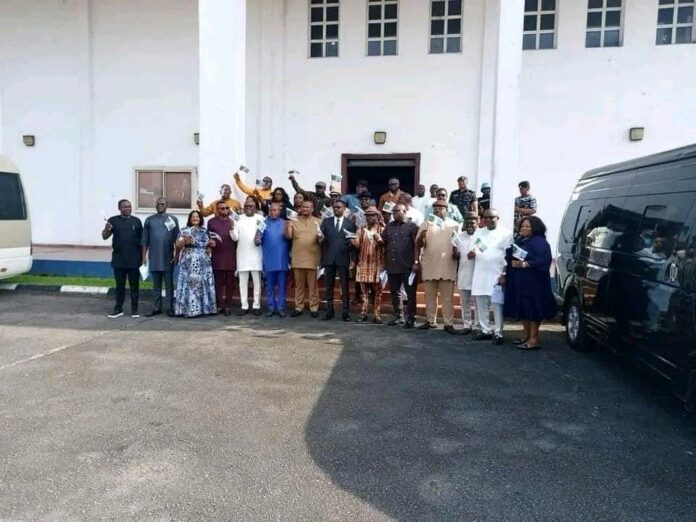 Picture of 27 lawmakers who dumped PDP for APC in Rivers