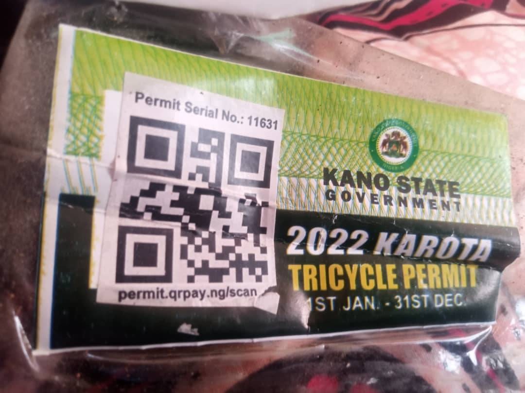 Revamped KAROTA tracker with permit registration evidence