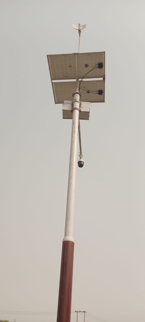 street lamp at Dan Agundi